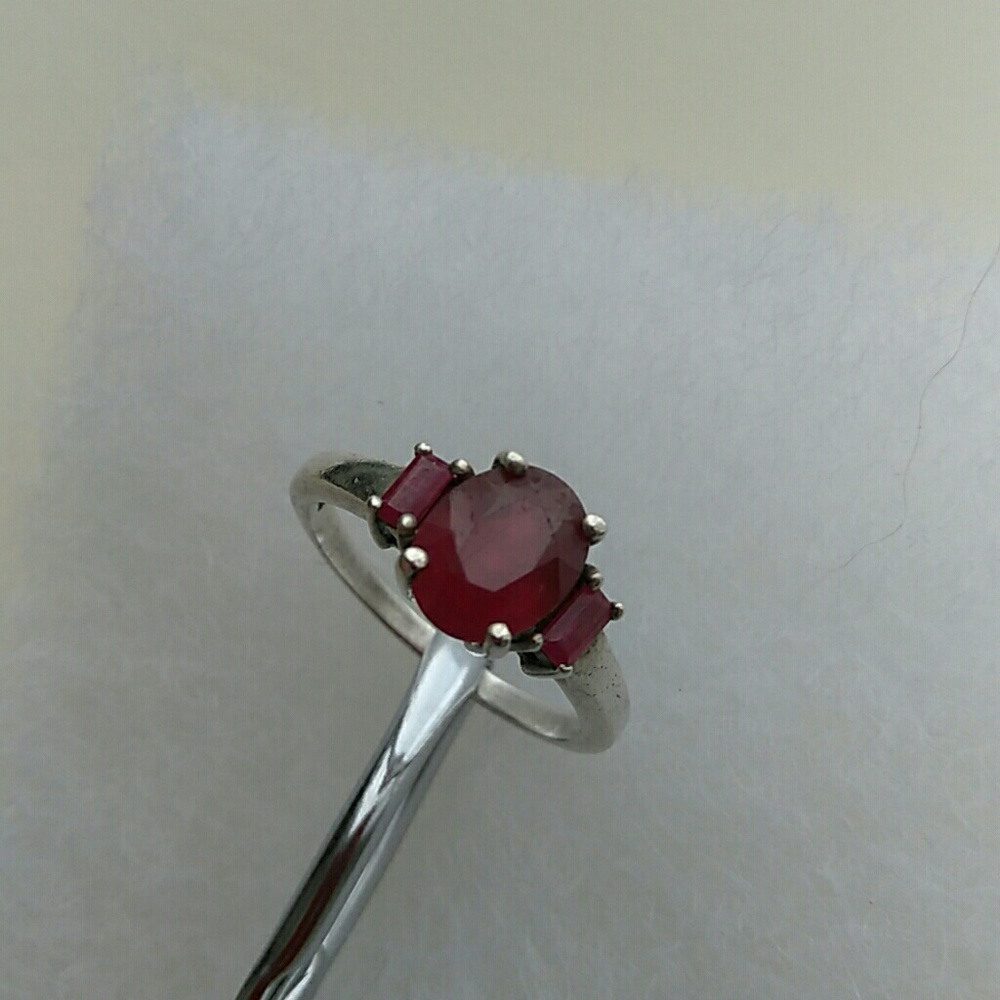 RUBY RING - size 8.5